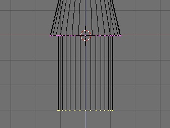 Some extrusion steps.