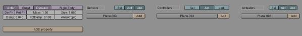Real-time buttons.